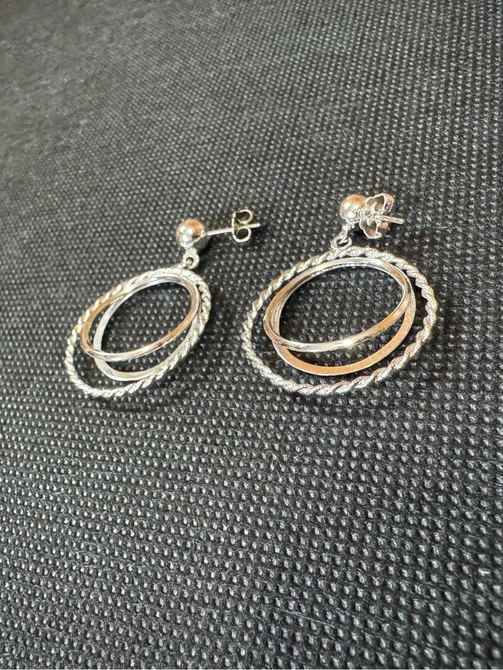 Silver Hoop Earrings